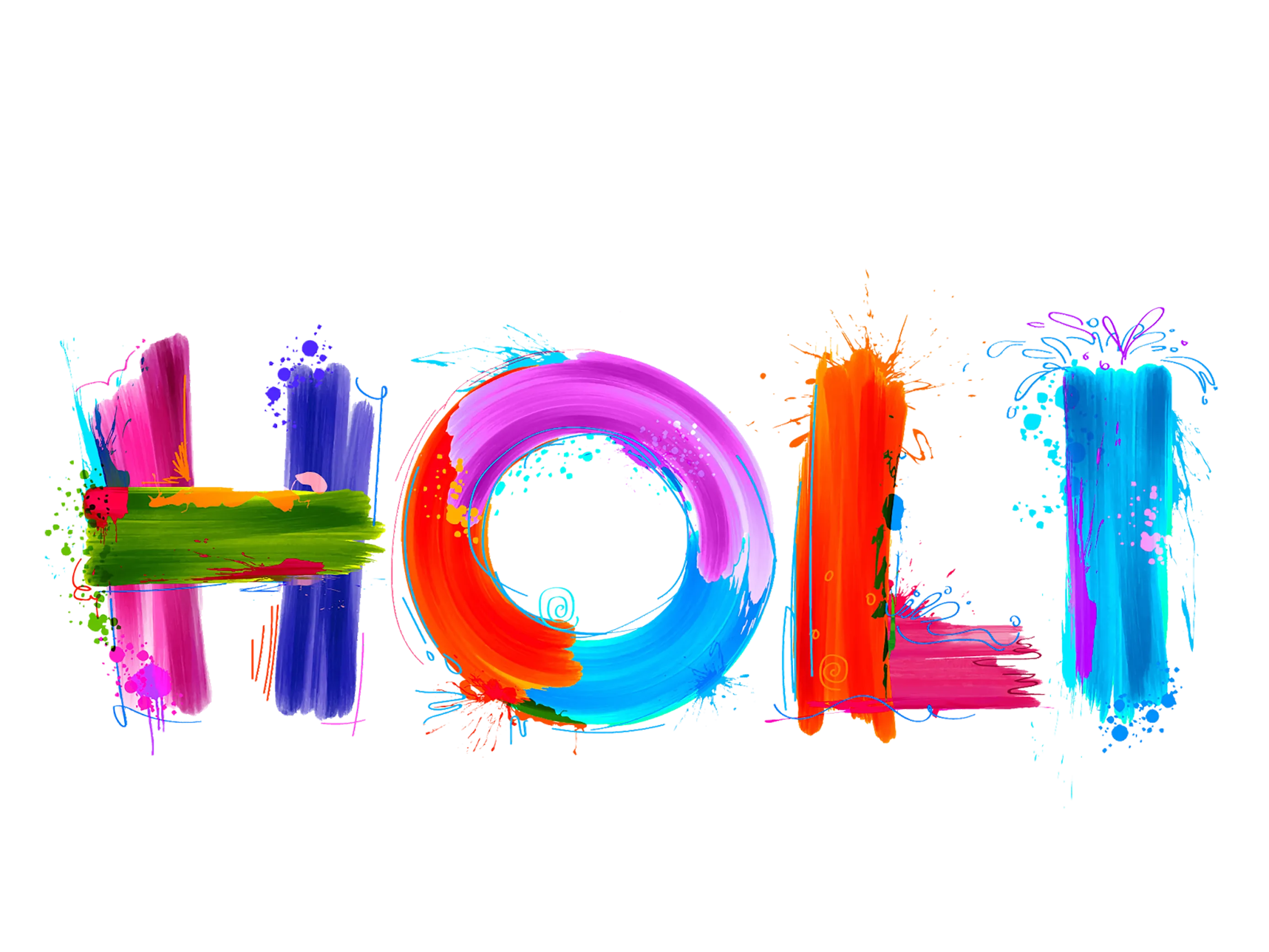 Holi Wish Happiness  Desktop, happy holi, love, holidays, text png free download